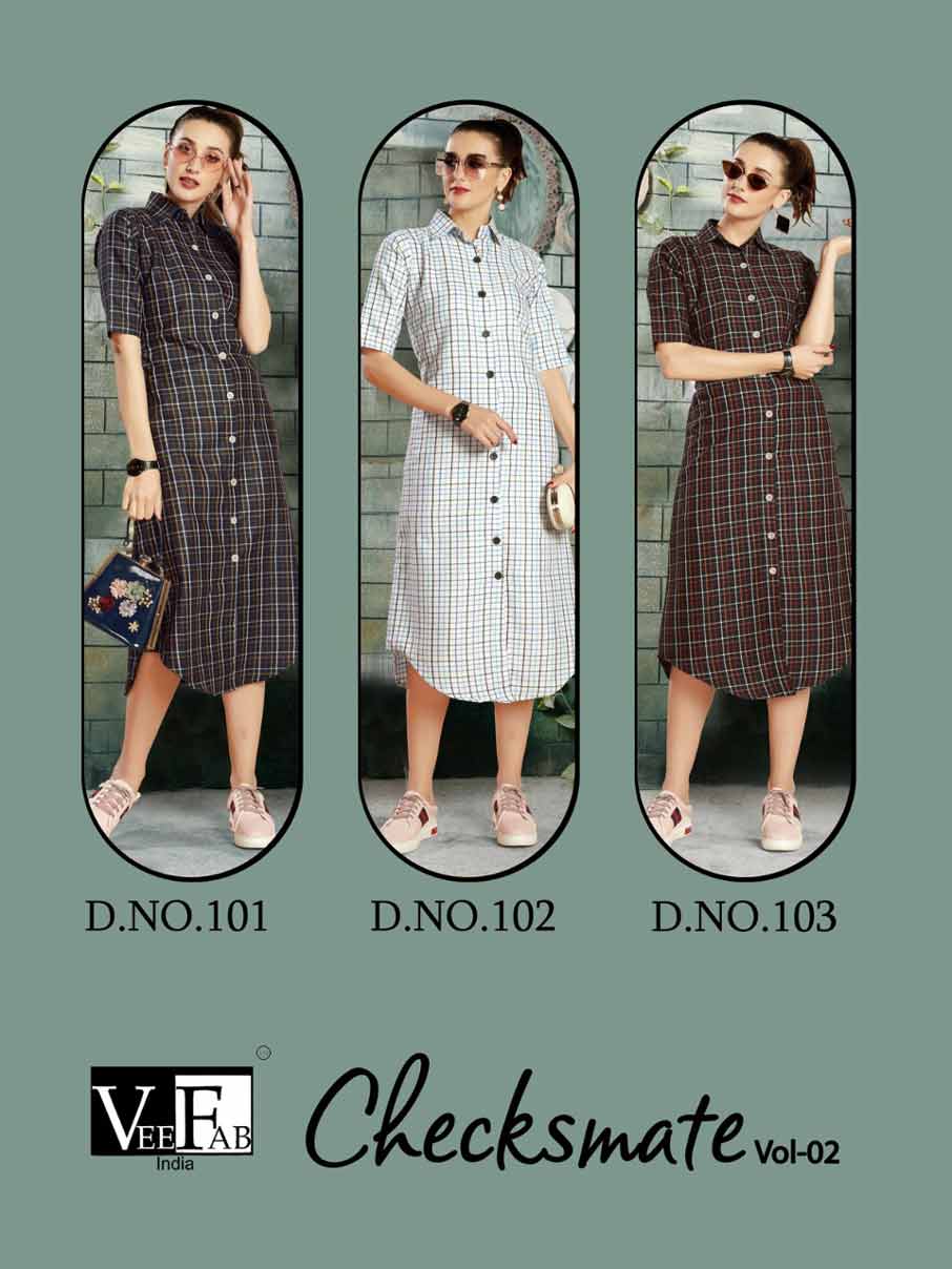 Checksmate Vol-2 Cotton Twirl Kurti Catalog Checksmate Vol-2 Cotton Twirl Kurti Catalog